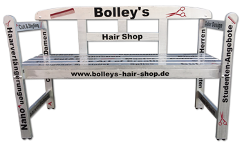 Friesen Bank Bolleys Hair Shop - Möbel Design