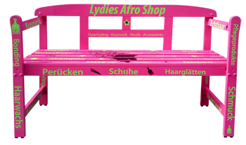 Friesen Bank Lydies Afro Shop - Möbel Design